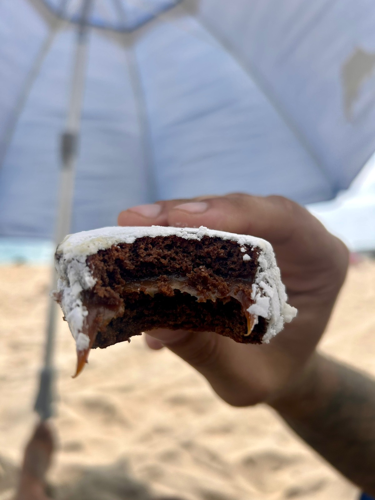 Alfajor Glaseado de Dulce de Leche