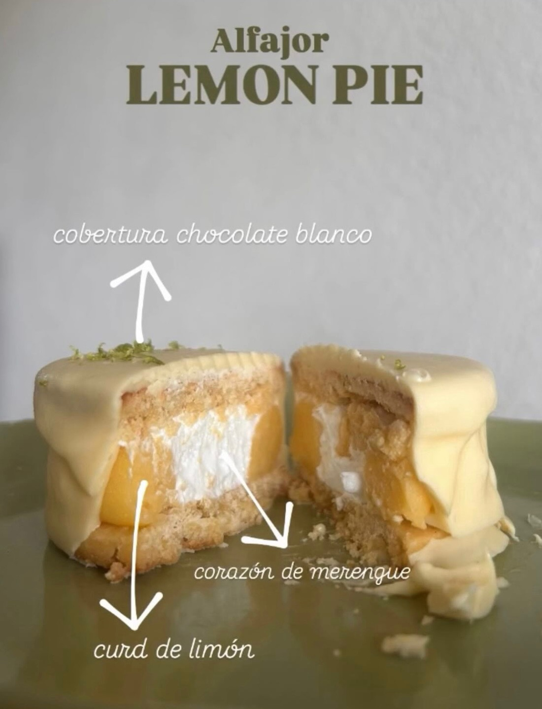 Alfajor Lemon Pie